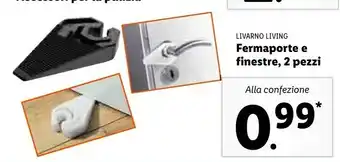 Lidl Livarno Living Fermaporte E Finestre offerta