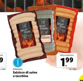 Grillmeister Salsicce Di Suino