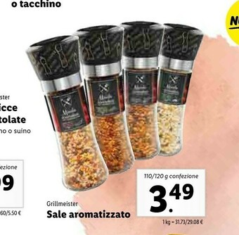 Lidl Grillmeister Sale Aromatizzato offerta