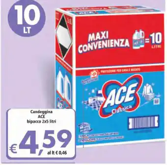 Alter Discount Ace Candeggina bipacco 2x5Lt offerta