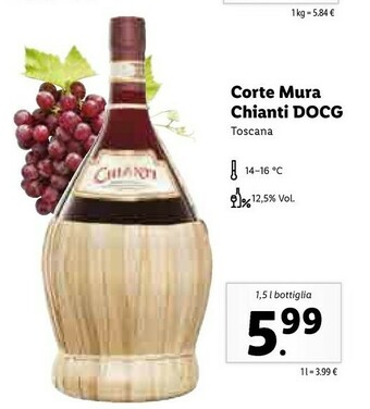 Lidl Chianti Docg offerta