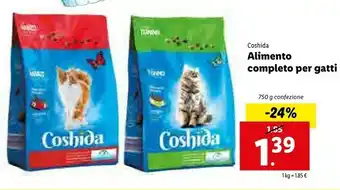 Lidl Coshida Alimento Completo Per Gatti offerta
