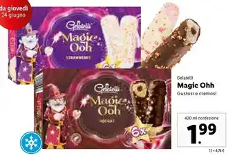 Lidl Gelatelli Magic Ohh offerta
