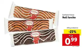 Lidl Confiserie firenze Roll Farcito offerta
