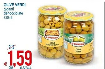 MD Discount Le Primizie Olive Verdi Giganti Denocciolate offerta