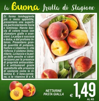Nettarine Pasta Gialla