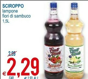 MD Discount Sciroppo Lampone/ Fiori Di Sambuco offerta