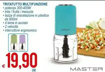 MD Discount Master Tritatutto Multifunzione offerta