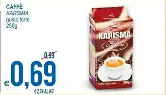 MD Discount Karisma Caffè Gusto Forte 250 G(ml) offerta
