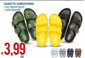 MD Discount Ciabatta Uomo/ Donna offerta
