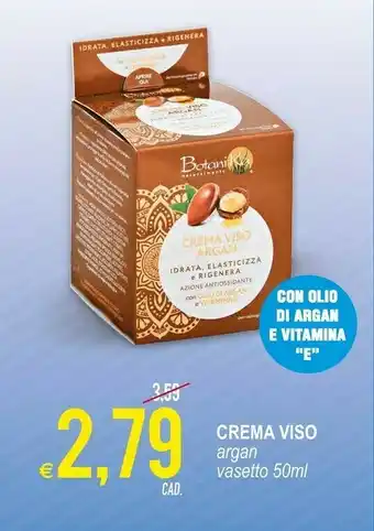 MD Discount Botanika Crema Viso Argan Vasetto offerta