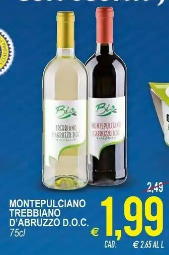 MD Discount Bio Montepulciano Trebbiano D' Abruzzo DOC offerta