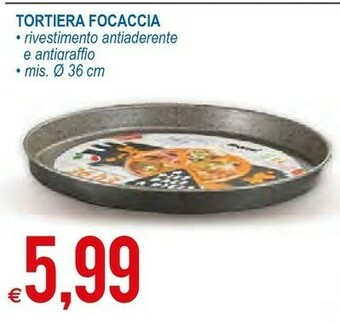 MD Discount Tortiera Focaccia offerta