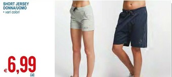 MD Discount Short Jersey Donna/ Uomo offerta