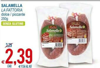 MD Discount La Fattoria Salamella Piccante offerta