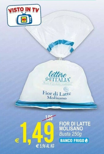 MD Discount Lettere Dall'italia Fior Di Latte Molisano offerta