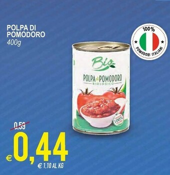 MD Discount Bio - Polpa Di Pomodoro Biologico offerta