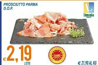 MD Discount Limonta Prosciutto Parma DOP offerta