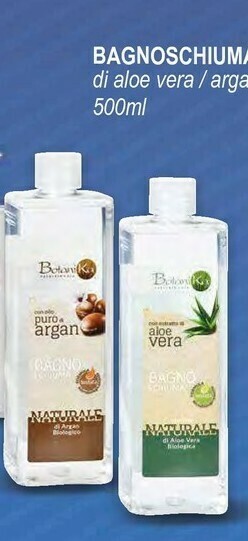 MD Discount Botanika Bagnoschiuma Di Aloe Vera/ Argan offerta