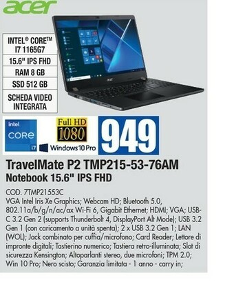 Wellcome Acer acer aspire offerta
