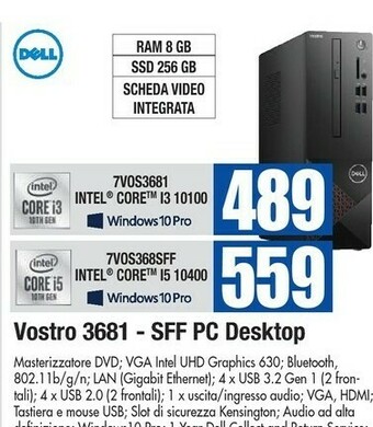 Wellcome Dell acer aspire offerta