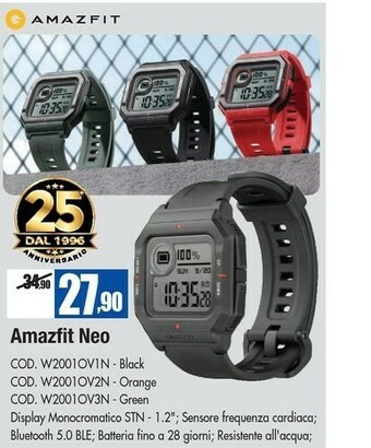Wellcome Amazfit Smartwatch offerta