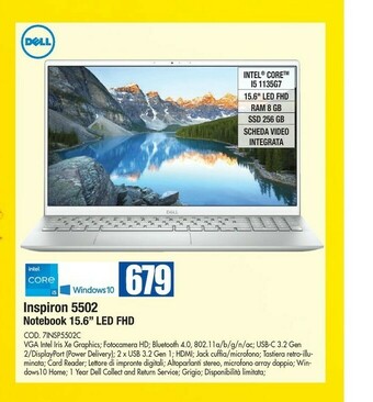 Wellcome Dell acer aspire offerta