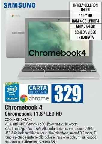 Wellcome Samsung Notebook offerta