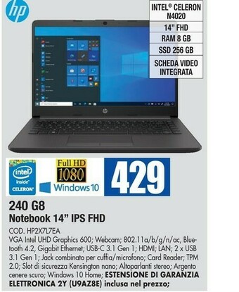 Wellcome Acer acer aspire offerta