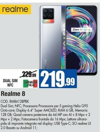 Wellcome Realme Smartphone android offerta