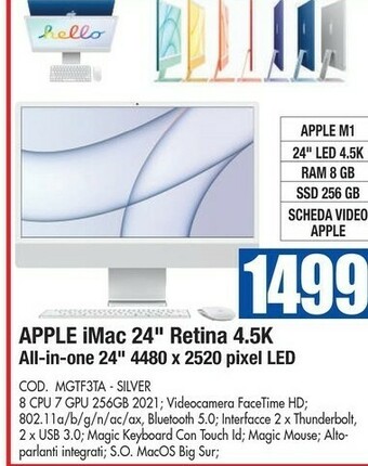 Wellcome Apple acer aspire offerta