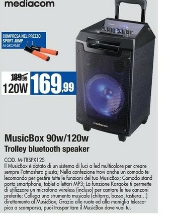 Wellcome Grazia Speaker offerta