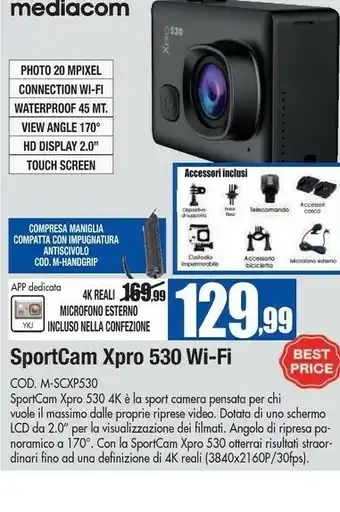 Wellcome Action Camera offerta
