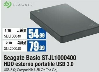 Wellcome Seagate Hard disk offerta