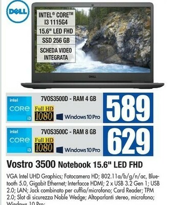 Wellcome Dell acer aspire offerta