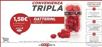 Coop Datterini 400 G offerta