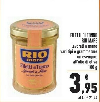 Conad Superstore Rio Mare Tonno Rio mare offerta