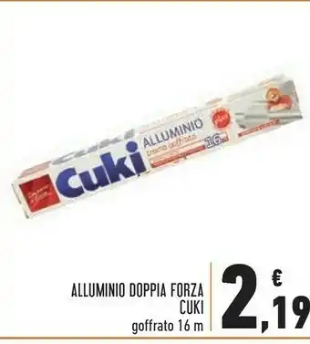 Conad Superstore Cuki Carta stagnola offerta