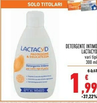 Lactacyd Detergente intimo