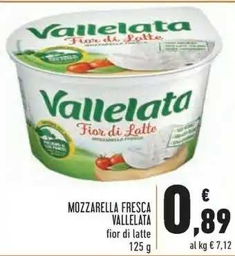 Conad Superstore Vallelata Mozzarella offerta