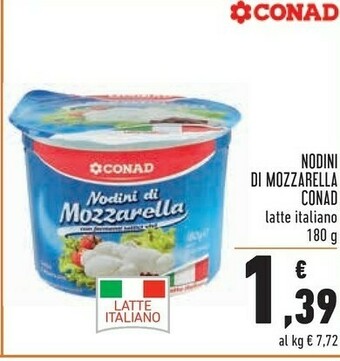 Conad Superstore Mozzarella offerta