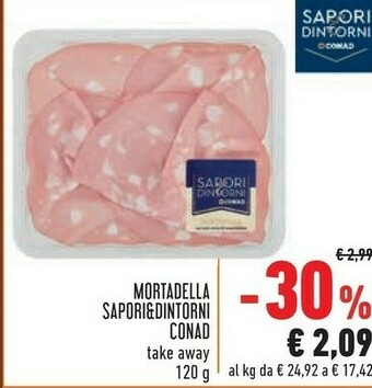 Conad Superstore Sapori Mortadella offerta