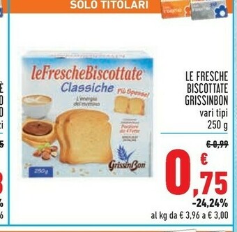 Conad Superstore Fette biscottate offerta