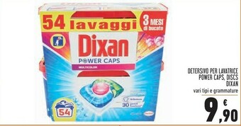 Conad Superstore Dixan Detersivo lavatrice offerta