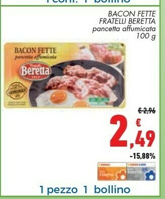 Conad Superstore Beretta Pancetta offerta