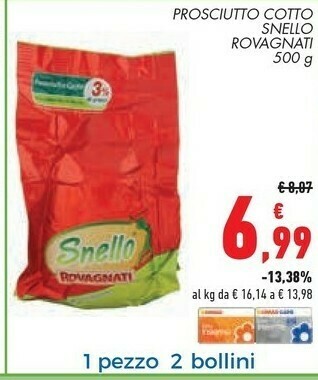Conad Superstore Rovagnati Prosciutto cotto offerta