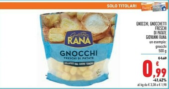 Conad Superstore Rana Gnocchi di patate offerta
