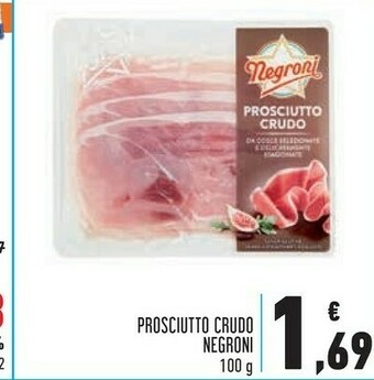 Conad Superstore Negroni Prosciutto crudo offerta