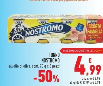 Conad Nostromo Tonno offerta