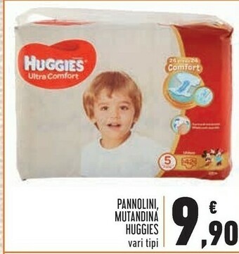 Conad Huggies Pannolini offerta